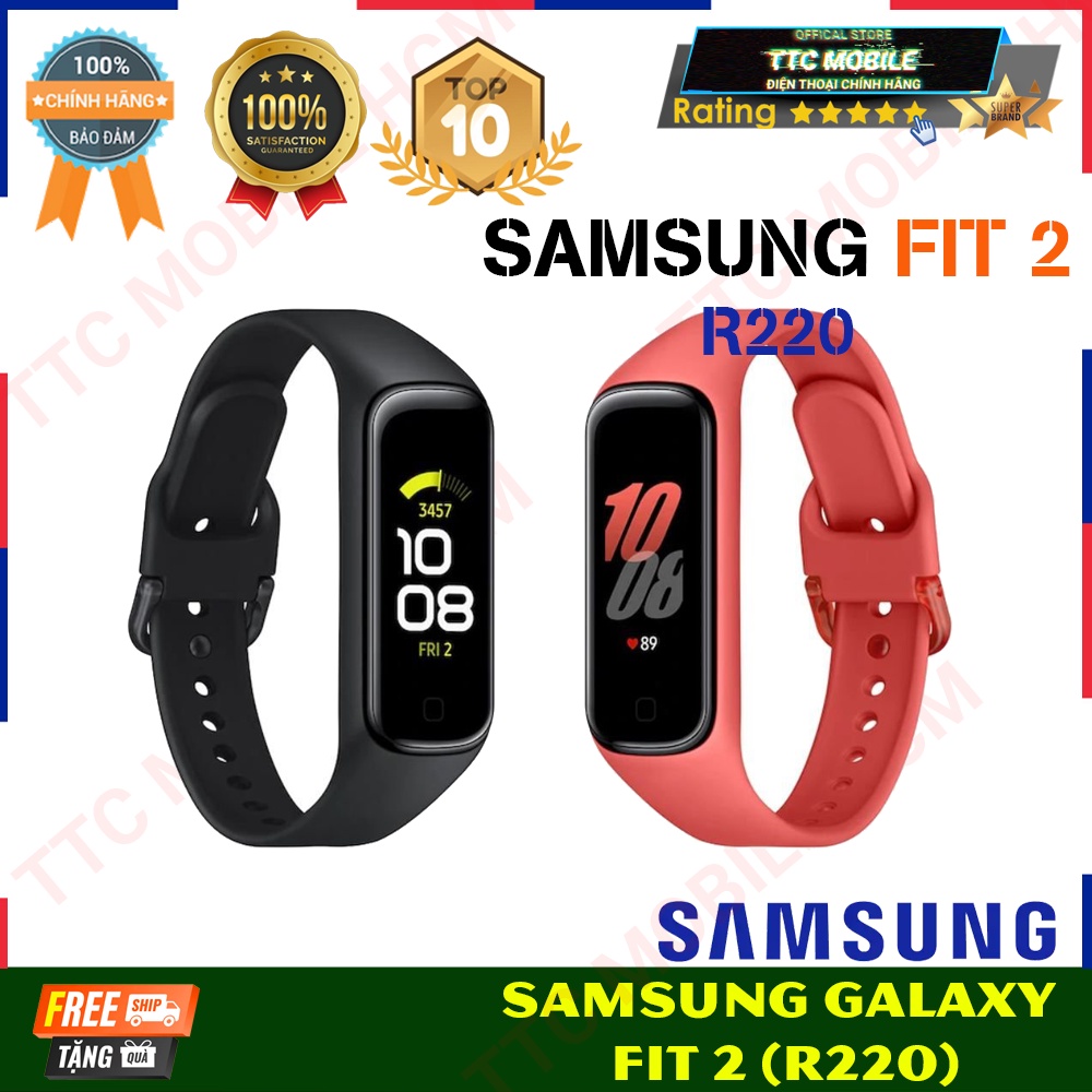 Đồng hồ / Vòng đeo tay thông minh Samsung Galaxy Fit 2 (R220) - Chính Hãng | TTC Mobile