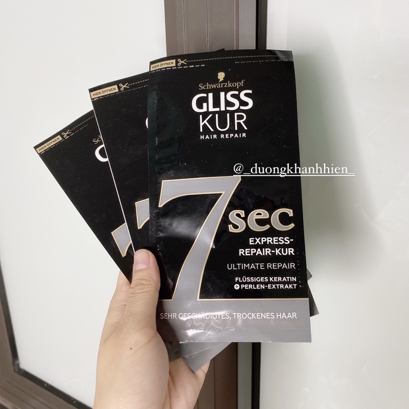 Dầu xả phục hồi chuyên sâu Gliss kur