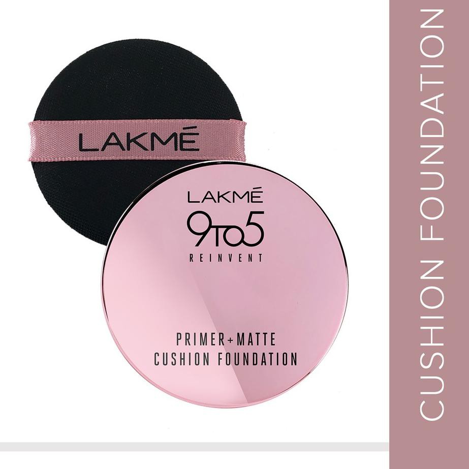 (hàng Mới Về) Kem Nền Dạng Cushion Lakme 9to5 04 Màu Vàng Tự Nhiên