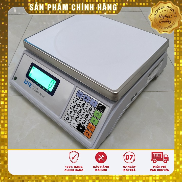 [HÀNG NHẬP KHẨU] CÂN ĐIỆN TỬ THÔNG DỤNG UTE UWA-N 3/6/15/30KG-DÙNG TRONG NGÀNH SẢN XUẤT CHẾ TẠO, VĂN PHÒNG-BH 12 THÁNG