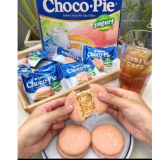 BÁNH ORION CHOCO - PIE SỮA CHUA HỘP 12 GÓI