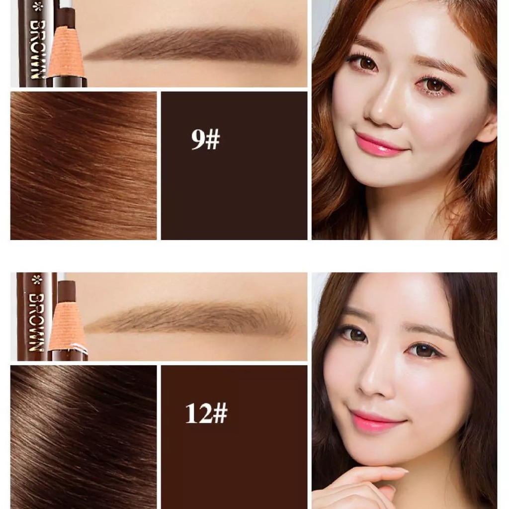 Chì Kẻ Mày Xé Không Thấm Nước 5 Màu Nội Địa Trung | BigBuy360 - bigbuy360.vn