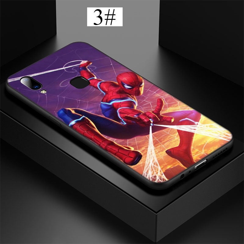 Ốp Điện Thoại Họa Tiết Người Nhện Marvel Cho Samsung Galaxy J4 J5 J6 J7 J730 J8 Plus Prime Core Pro Duo BN76
