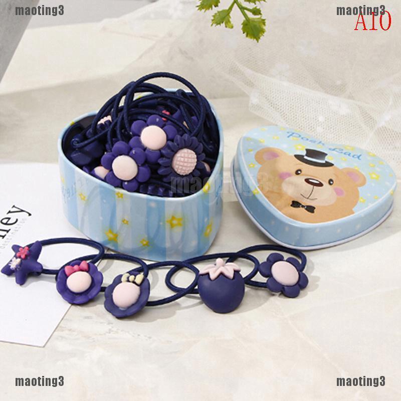 ❤Bộ 20 Dây Cột Tóc Dễ Thương Cho Nữ