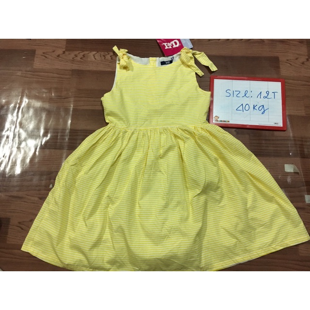 Đầm 2hand bé gái 5 cái