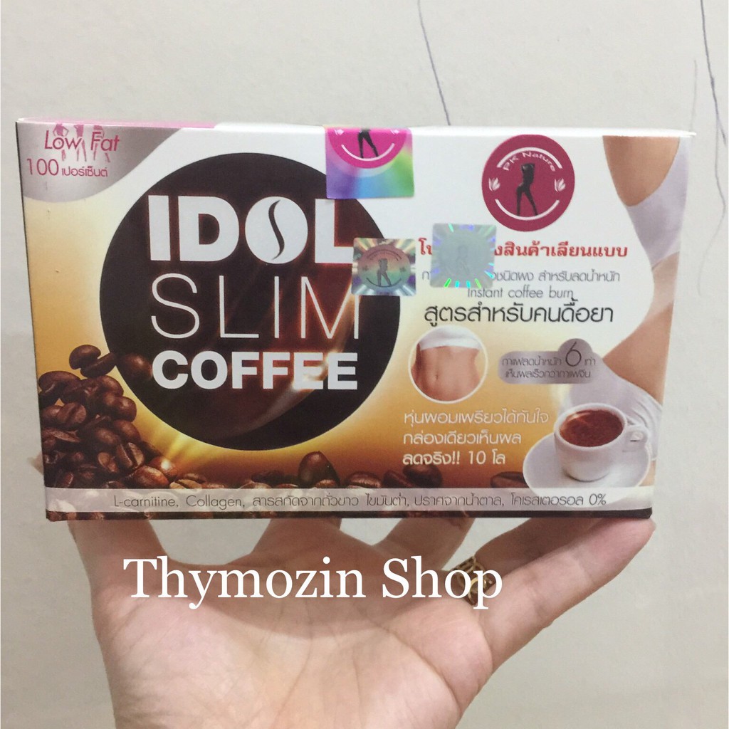 [ SIÊU MẠNH ] Idol slim, cafe giảm cân, mẫu cũ chuẩn thái lan (Hộp 10gói x 15g) | BigBuy360 - bigbuy360.vn