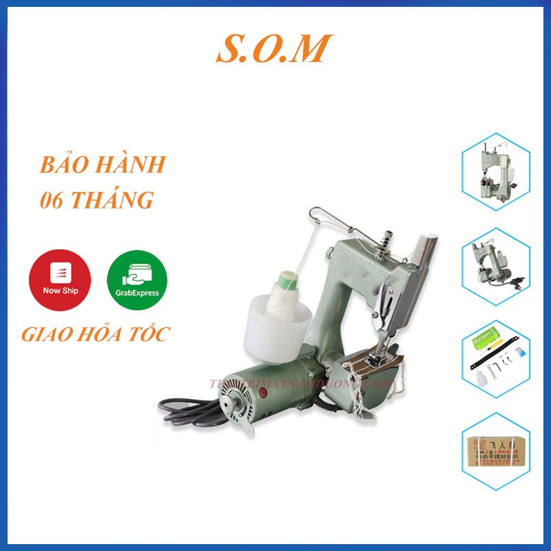 Máy may bao cầm tay - Máy khâu bao tải cầm tay gk9-2 - May được các loại bao bì bao gạo, bao cám