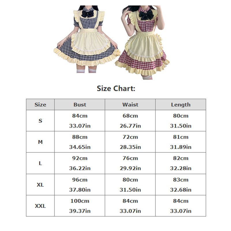 Mới Đầm Lolita Hóa Trang Cô Hầu Gái Xinh Xắn Cho Bé Gái
