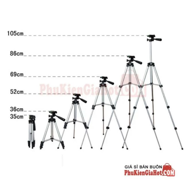 GẬY TRIPOD 3 CHÂN 3110 LỚN