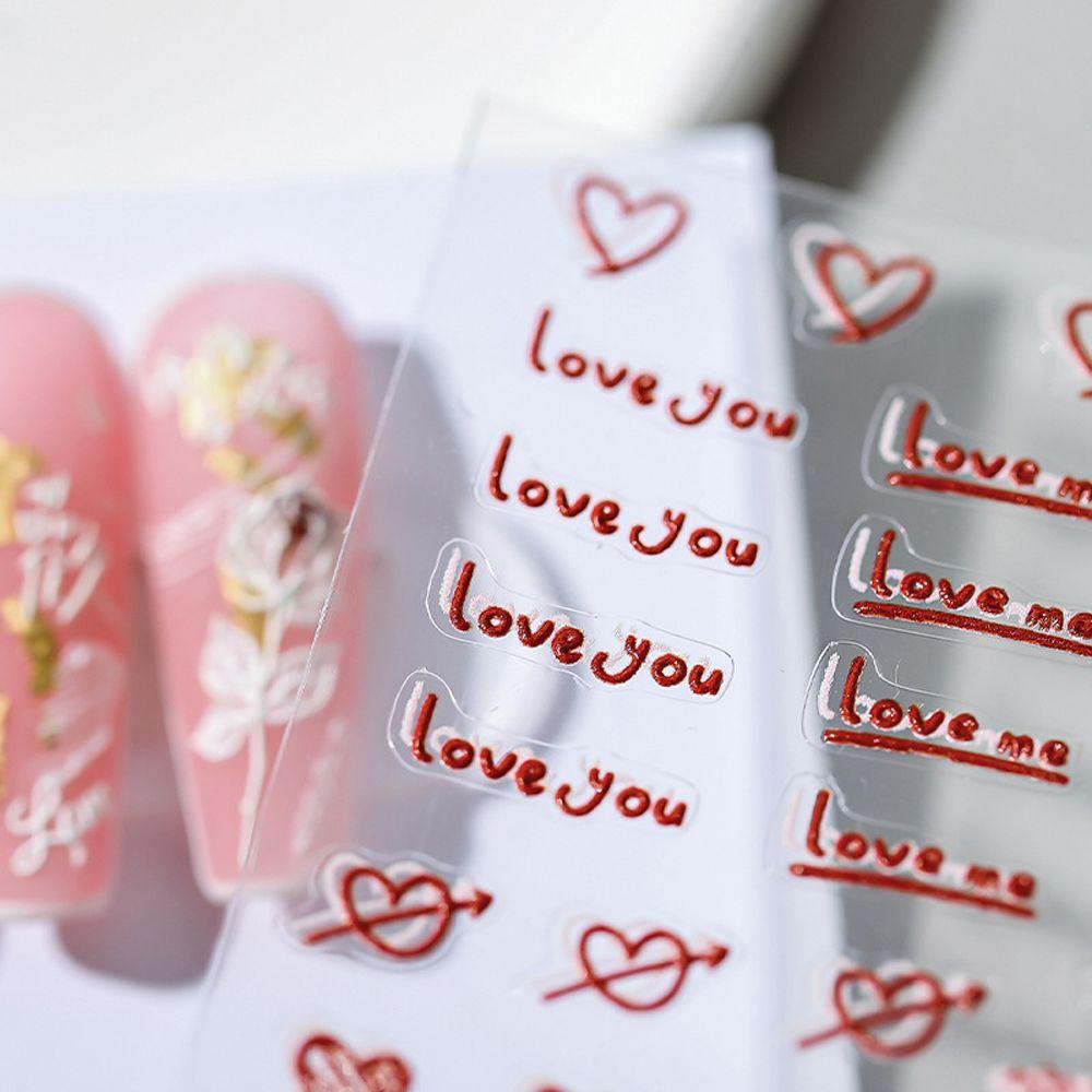 OCEANMAP Miếng Dán Trang Trí Móng Tay Họa Tiết Trái Cây Xinh Xắn