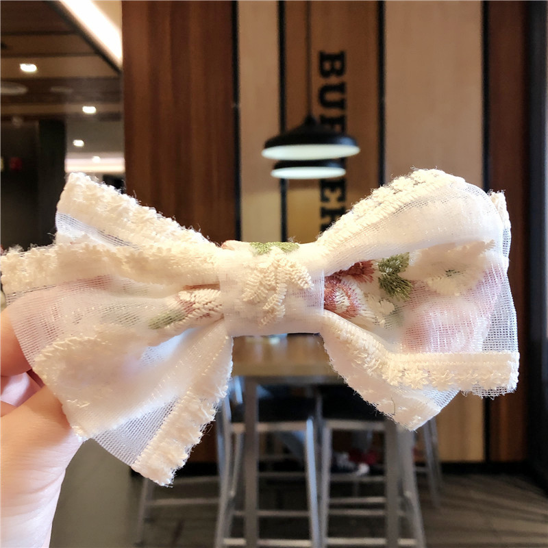 Kẹp tóc kiểu nơ dễ thương thời trang dành cho nữ