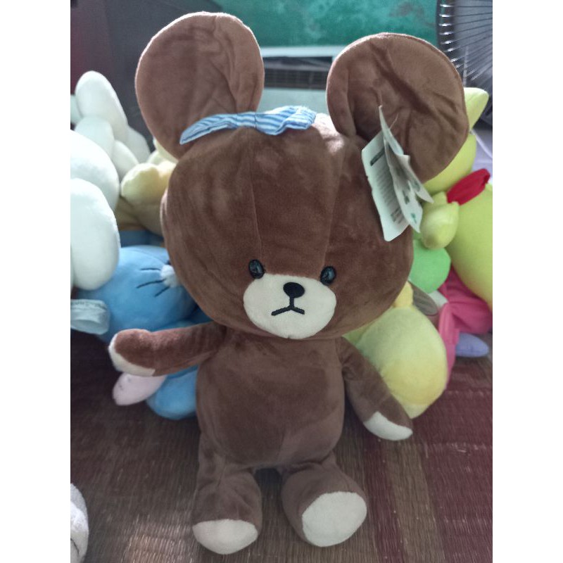 gấu bông line brown