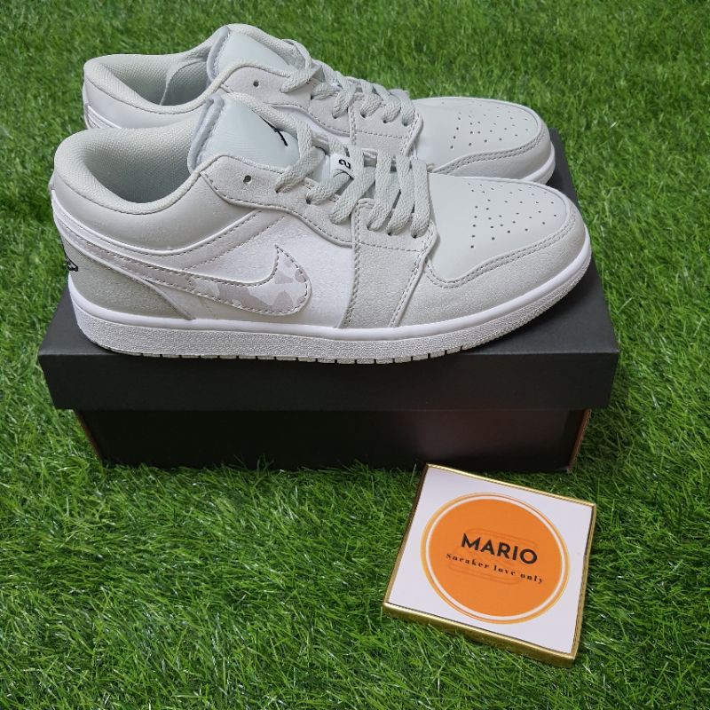 giầy thể thao Air Jordan 1 low white camo thời trang nam nữ