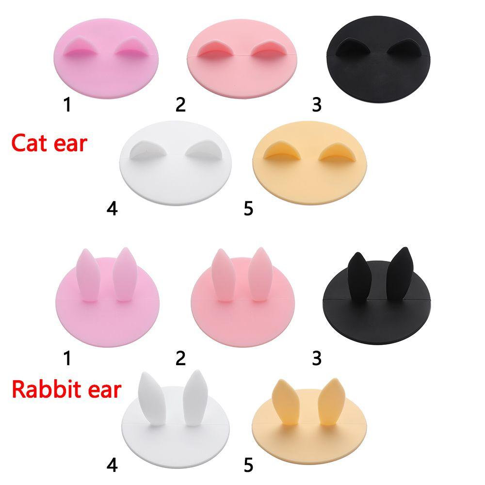 PISTA Silicone Cup Cover Cute Cap Tea Coffee Lids Dustproof