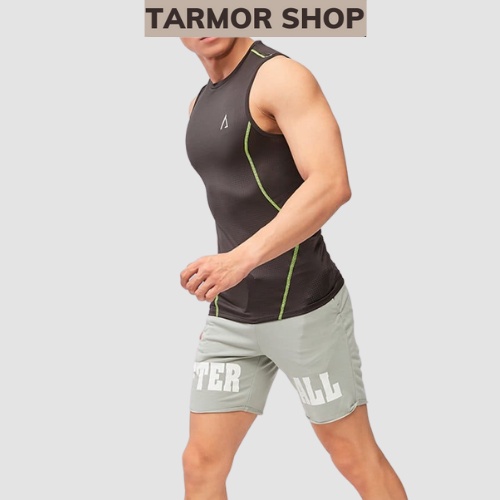 Quần short nam thể thao TArmorshop , vải co giãn thoải mái , dạo phố và thể thao đều đẹp.