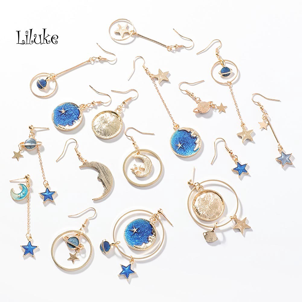 Khuyên tai nữ trang dáng dài tạo hình độc đáo