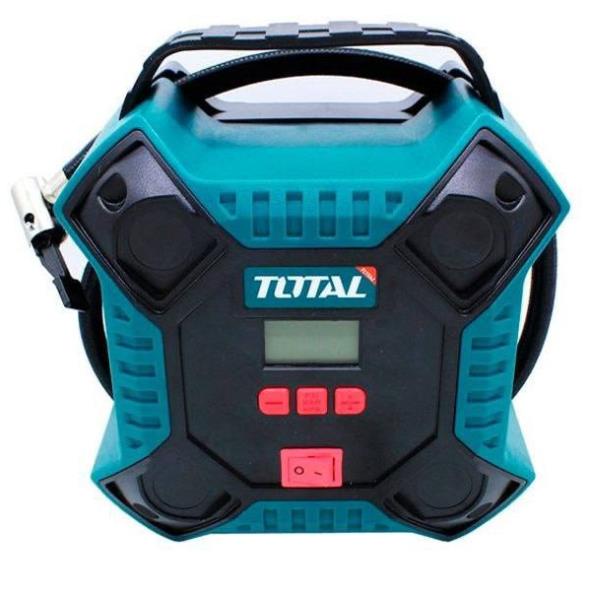 Dụng cụ kiểm tra lốp, bơm hơi lốp xe ô tô nguồn điện 12V Total TTAC1601