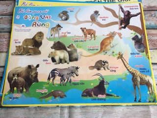 Tranh chủ đề cho bé