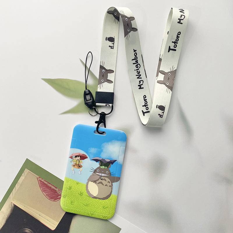 Ví Đựng Thẻ Hình Hayao Miyazaki Totoro Đáng Yêu