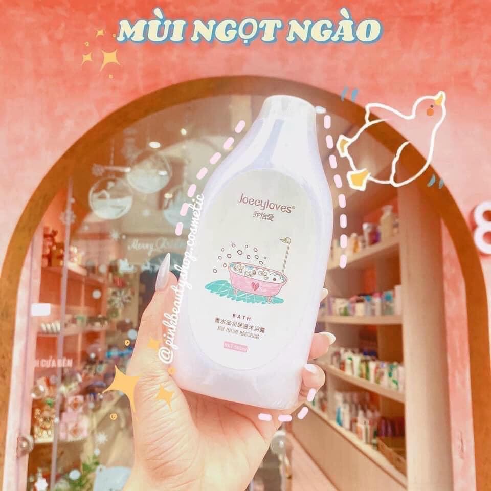 SỮA TẮM DƯỠNG ẨM DA BATH JOEEYLOVES SIÊU THƠM - HÀNG NỘI ĐỊA TRUNG QUỐC, CHAI 500ML
