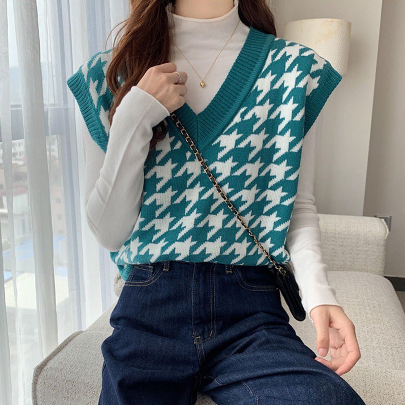 Áo Ghi Lê Form Rộng Thời Trang Thu Đông Dành Cho Nữ | BigBuy360 - bigbuy360.vn