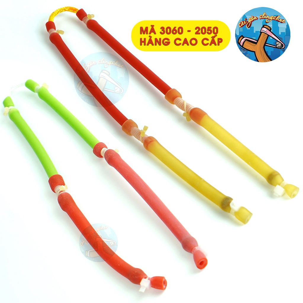 Dây thun cao su tròn ống làm ná cao su bắn cá, Mã 3060 - 2050, hàng cao cấp dành riêng cho ná thủ săn