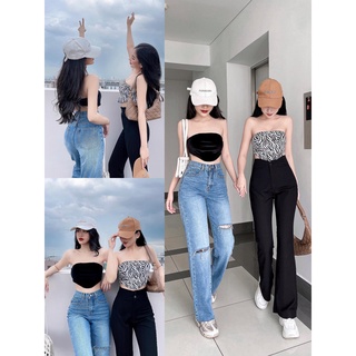 Crop Ống Lai Bầu Yoona
