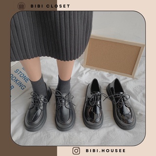 Giày Dr Oxford học sinh Nhật Bản vintage retro thanh lịch đơn giản mã S66