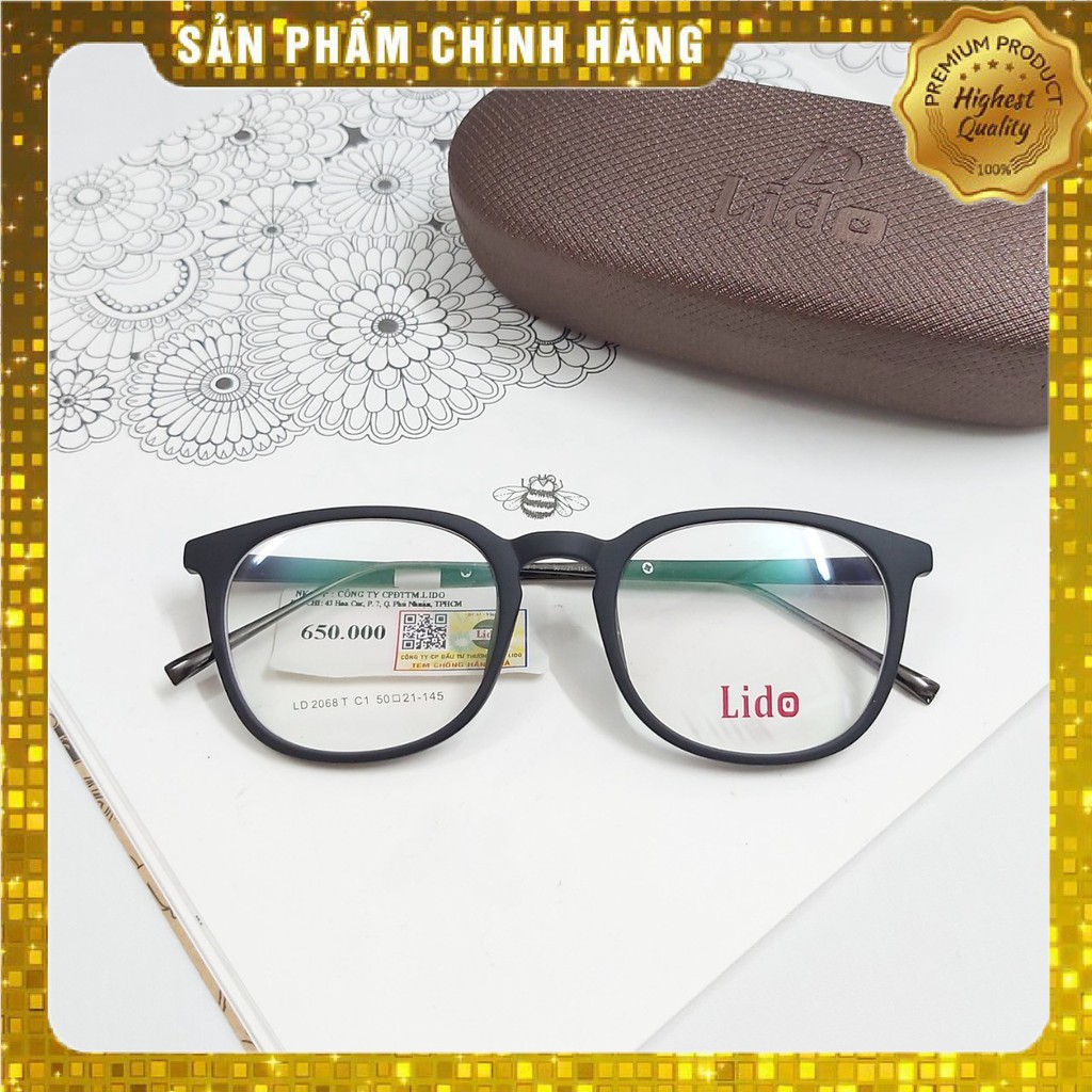 Gọng kính Nhật LIDO TR90 càng Titanium Frame Japan