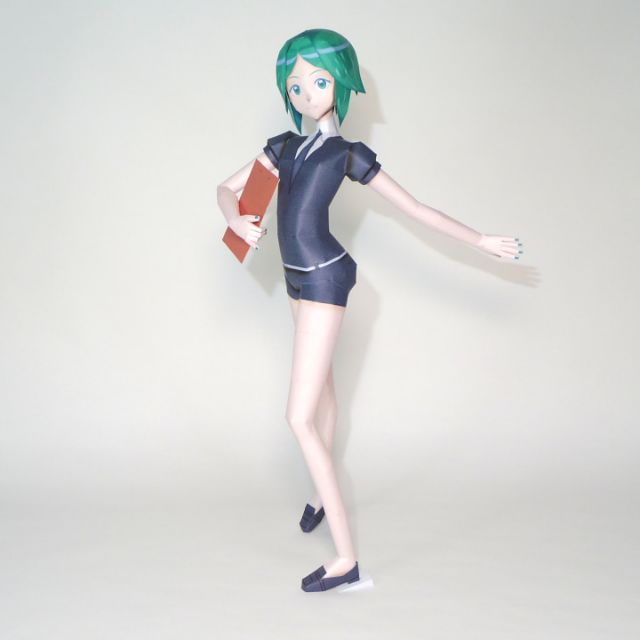 Mô hình giấy anime girl Phosphophyllite