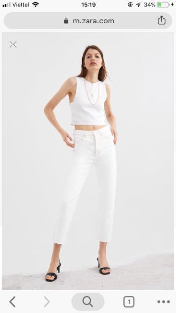 Áo Za ra women tank top