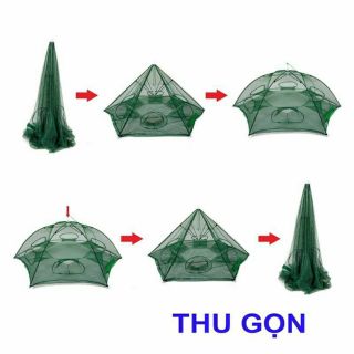 Lồng Bát Quái Bắt Cá, Tôm, Cua, Lươn, Trạch