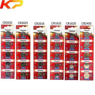 Vỉ 5 viên Pin CR2032 / CR2025 / CR2016 / CR1616 / CR1620 / CR1632 / CR1220 / CR2450 Pin 3V Indonesia