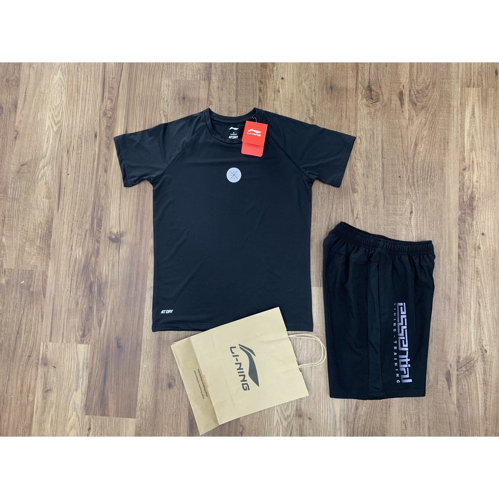 SẴN HÈ Bộ quần áo Nam Lining mùa hè 2022