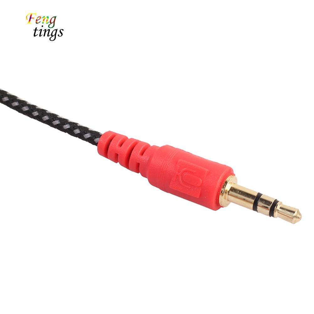 Cáp gộp thành đầu tai nghe và mic 3.5mm thành cổng 3.5mm