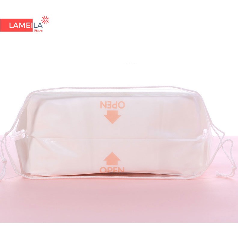 [CHÍNH HÃNG] Bông Tẩy Trang LAMEILA 222 Miếng Sợi Cotton Thiên Nhiên | BigBuy360 - bigbuy360.vn