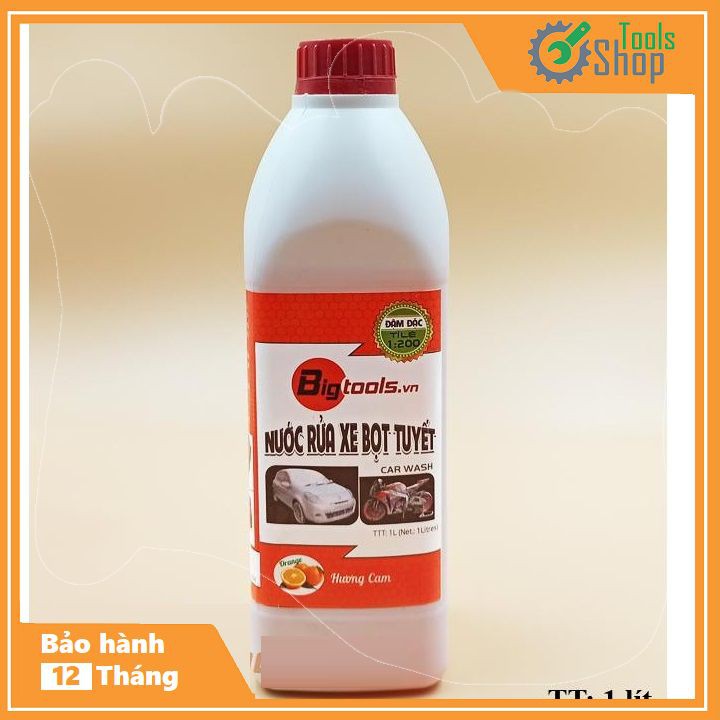 Dung dịch hóa chất rửa xe bọt tuyết 1 lít