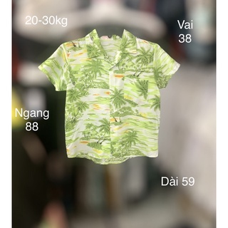 Áo Sơmi bé trai Size lớn