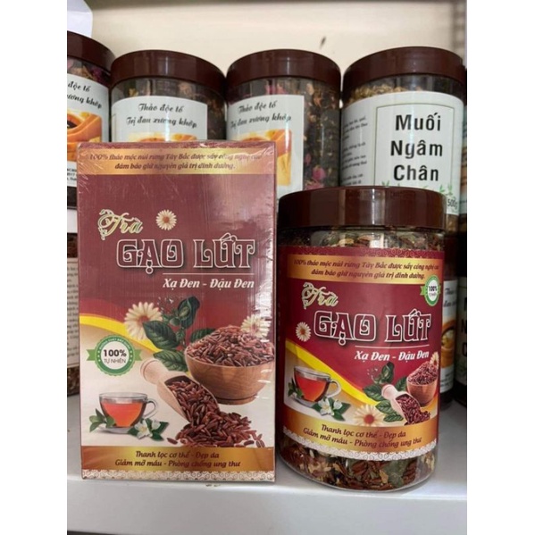Trà gạo lứt đậu đen- xạ đen