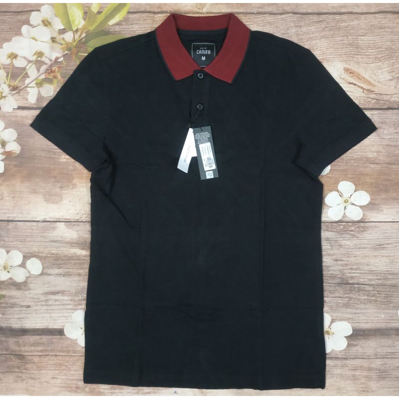 Áo polo nam Canifa cotton USA