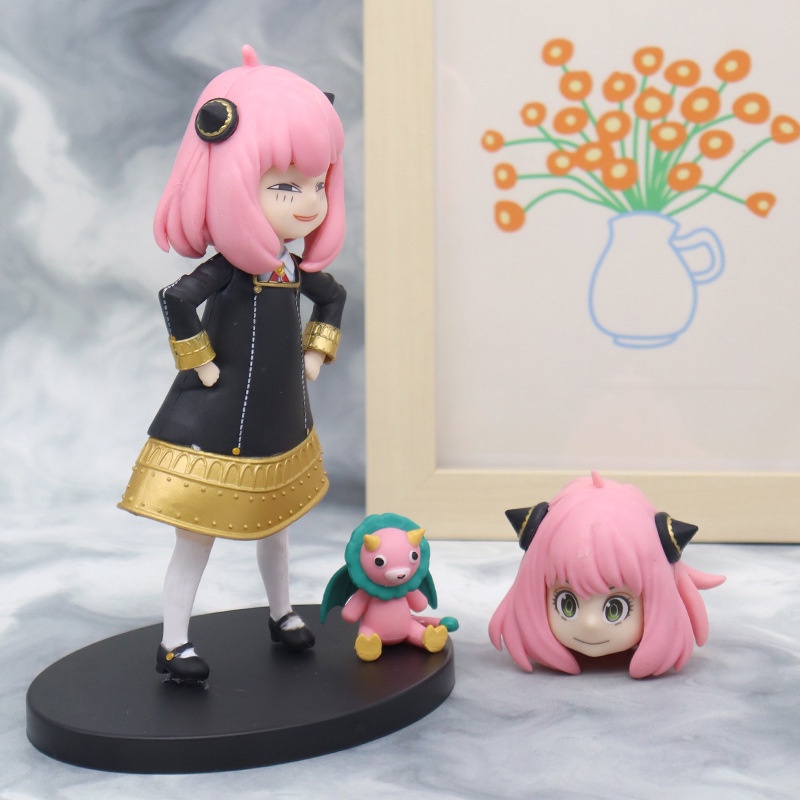 Mô Hình Nhân Vật Anya Trong Anime Spy X Family Bằng Pvc Chất Lượng