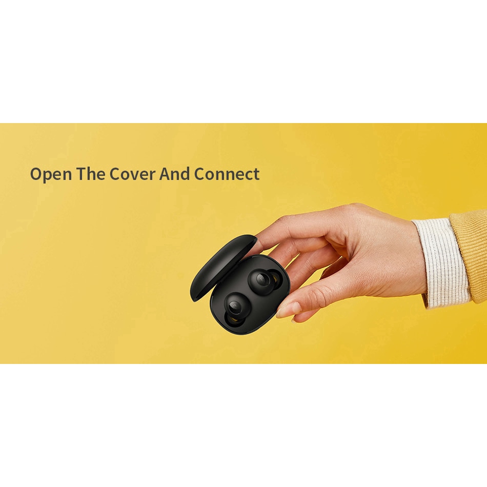 Tai nghe không dây Realme Buds Q tích hợp bluetooth 5.0 400mA dành cho điện thoại android và iPhone | BigBuy360 - bigbuy360.vn