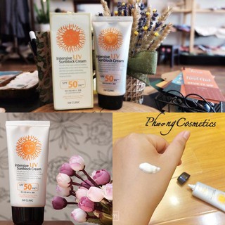 Kem chống nắng 3w Clinic Intensive UV Sunblock Cream SPF 50 Pa+++💐