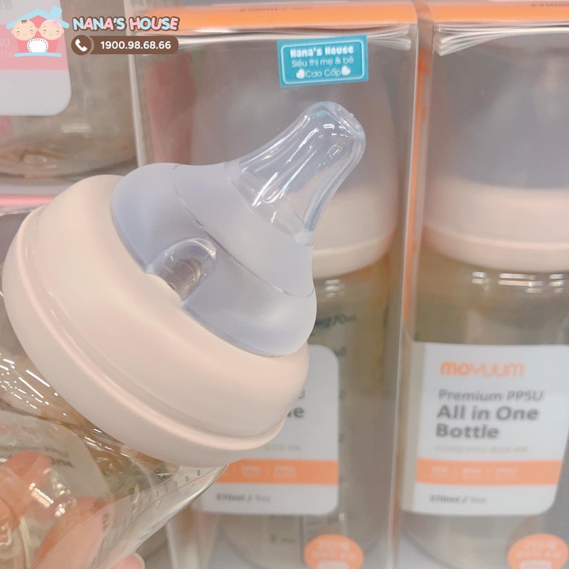 Bình sữa Moyuum Hàn Quốc cho bé size 170ml/270ml shop Nana's House