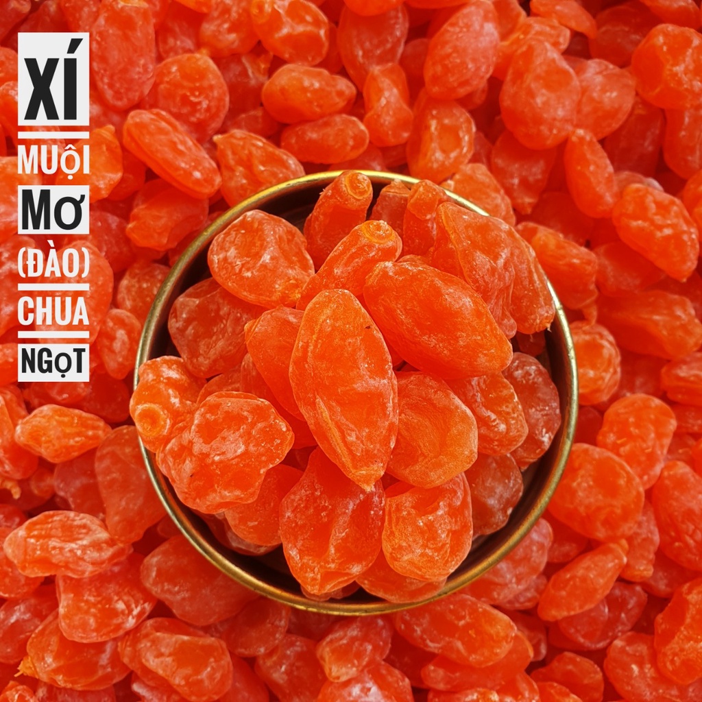 Xí Muội Mơ ( Xí Muội Đào ) Đà Lạt - Túi 2Kg