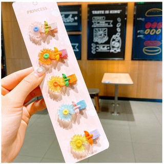 Kẹp tóc cho bé gái set 5 chiếc cute