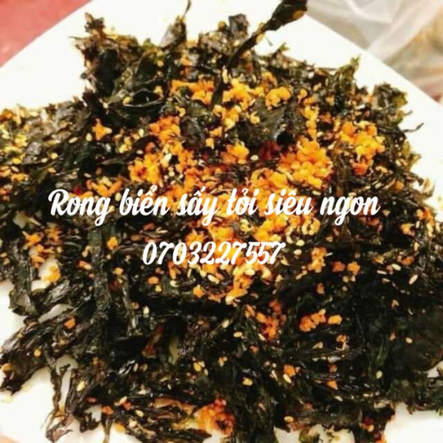 ( RẺ NHẤT SHOPEE) SỈ GÓI 500G Rong biển cháy tỏi/ ăn liền/ nhà làm siêu ngon, chất lượng ( dạo/ thức ăn vặt/ rẻ) | BigBuy360 - bigbuy360.vn