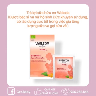 [HÀNG AIR _ CHÍNH HÃNG] Trà lợi sữa Weleda Đức - Gerbaby