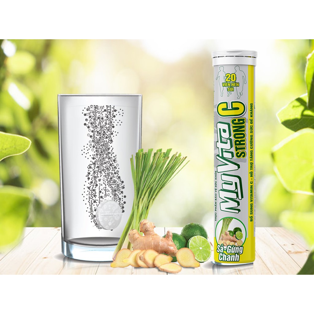 MyVita Strong C - viên sủi Bổ sung vitamin C, hỗ trợ tăng cường sức đề kháng cho cơ thể - cvspharmacy | BigBuy360 - bigbuy360.vn
