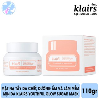 Mặt Nạ Tẩy Tế Bào Chết Klairs Youthful Glow Sugar Mask 110g